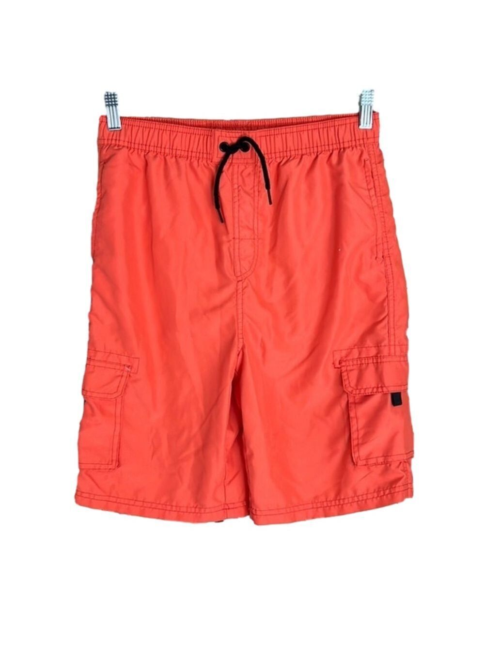 TSLA Board Shorts, Size YXL Waist 14”, Length 20.5”, lined with pockets (T4)